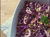 Coleslaw de chou rouge