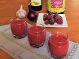 Gaspacho Framboise - Balsamique (surprenant et délicieux !)