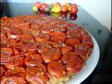 Tarte tatin de tomates cerises