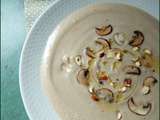 Velouté de panais aux champignons