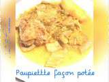 Paupiettes de veau façon potée