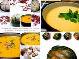 4 potages de courges / 1 recette de soupe