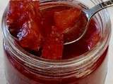 Confiture de fraises au gingembre et à la coriandre