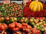 Merveilleux marché du  Campo de' Fiori  à Rome