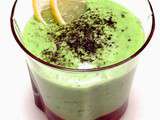 Smoothie Vert à l’Avocat, à la Coriandre, aux Épinards et aux Algues