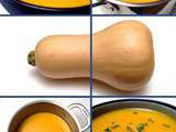 Potage de Courge Butternut (Musquée) au Cari