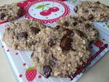 Cookies Vegan Banane-Chocolat-Avoine