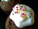 Cupcakes Chocolat, chantilly chocolat blanc