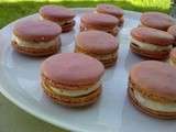 Macarons Fraise Goyave