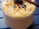 Mousse vanille tonka,brulée au sucre vanillé