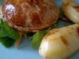 Tourte trio de poisson et choux