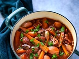 Bourguignon vegan au jackfruit