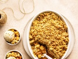 Crumble Poires & coings au pralin