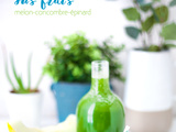 Jus frais melon-concombre-épinard