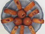 Financiers aux framboises