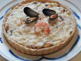 Tarte aux fruits de mer