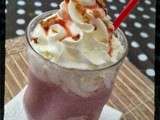 Milk shake à la fraise