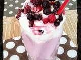 Milkshake fruits rouge