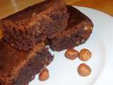 Brownies chocolat noisettes