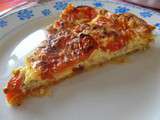 Tarte aux tomates et au thon