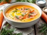 Velouté de carottes et truite fumée : un allié santé pour vos repas