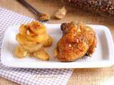 Poulet gingembre cannelle et pommes rondelles