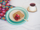 Confiture de framboises sauvages et pêches