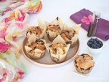 Muffins aux myrtilles et aux noix