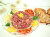 Tartare de thon rouge à l’orange