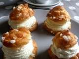 Choux à la crème chantilly vanille