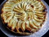 Tarte aux pommes et crème d'amandes