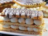 Mille-feuilles à la crème de marrons