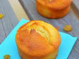 Muffins aux raisins