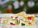 Nougat blanc aux fruits confits et au Thermomix