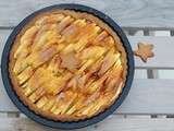 Tarte aux pommes et à la cannelle