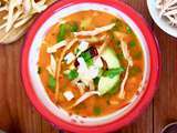 Mexique : Sopa Azteca