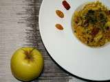 Namibie : Apfel-Rosinen Risotto