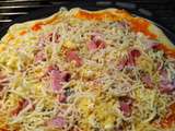 Pizza jambon champignons