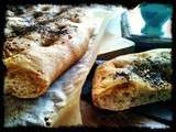 Focaccia au zaatar... Ou quand l'Italie flirte avec le Liban