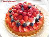 Entremets aux fruits rouges