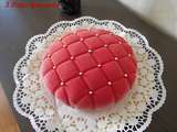 Entremets framboise-chocolat