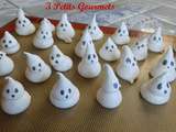 Fantômes meringues d'Halloween