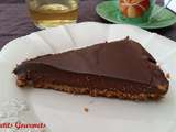 Tarte au chocolat sans cuisson