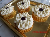 Tartelettes vanille-fruits rouges