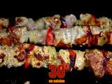 Brochettes de poulet