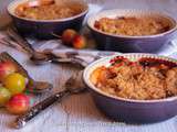 Crumble aux mirabelles