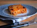 Moussaka de lentilles corail et aubergines