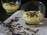 Verrine orange curd et chocolat