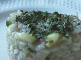 Risotto aux courgettes