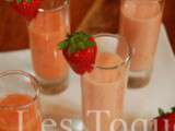 Smoothy aux fraises